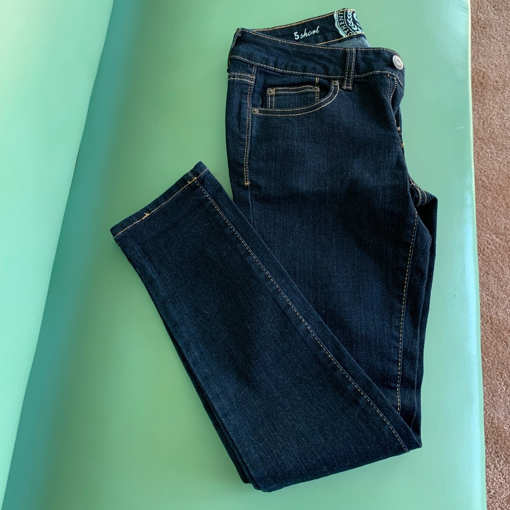 So Brand Skinny Jeans, 5 short.